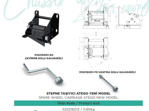 STEPNE TASIYICI ATEGO YENI MODEL